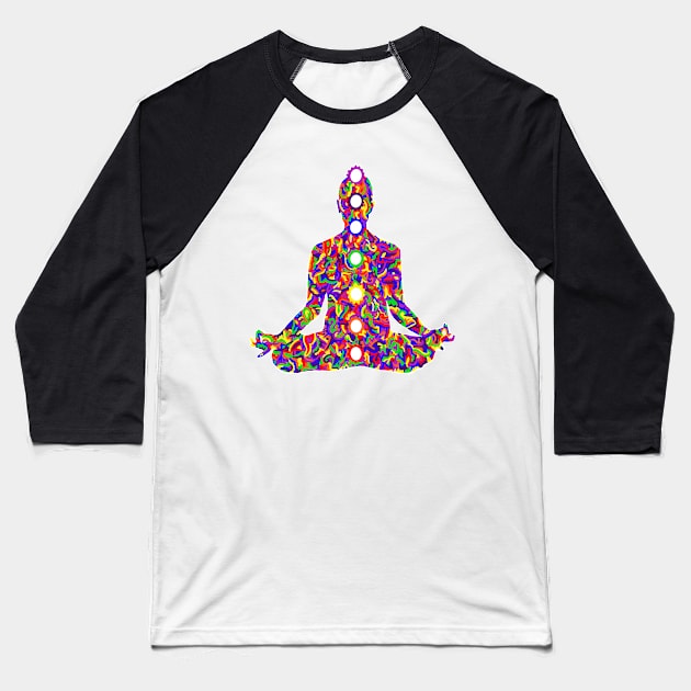 Enlightenment Baseball T-Shirt by Naoswestvillage